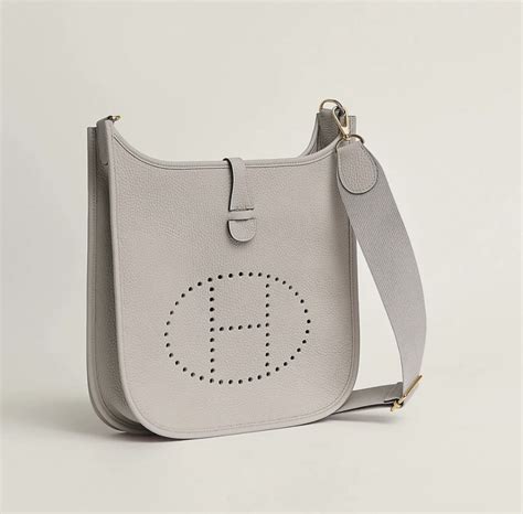 hermes evelyn large handbag beton|Hermès.